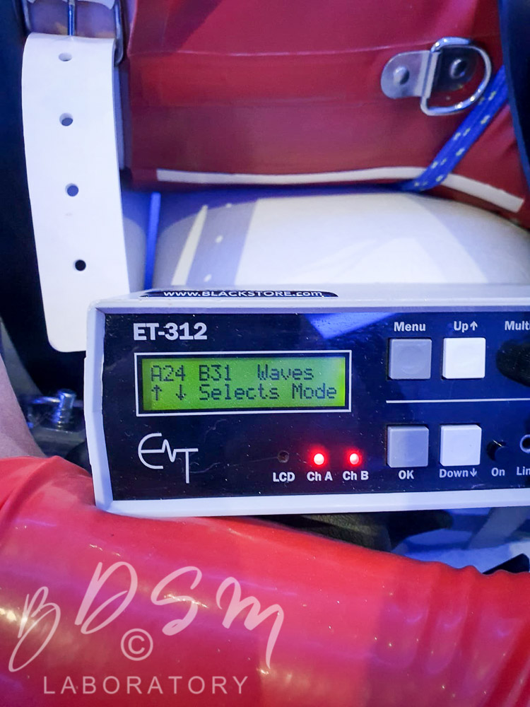 Popping the BDSM Cherry 3 BDSM wave machine ET-312