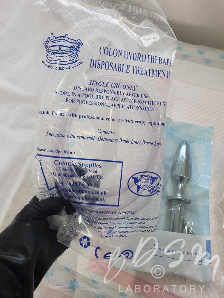 Deviant Colonics at the Medical Fetish Lab 4 Colon Hydrotherapy equipment