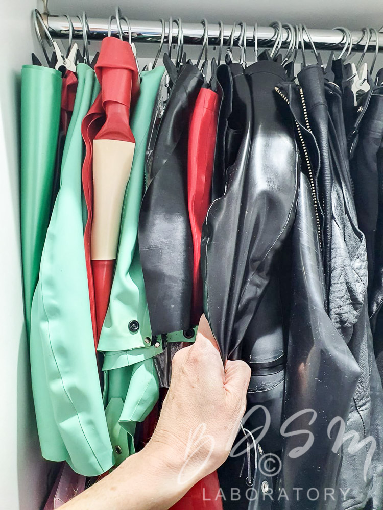 Femdom Hypnosis in London 6 Loads of different rubber outfits at the BDSM Laboratory