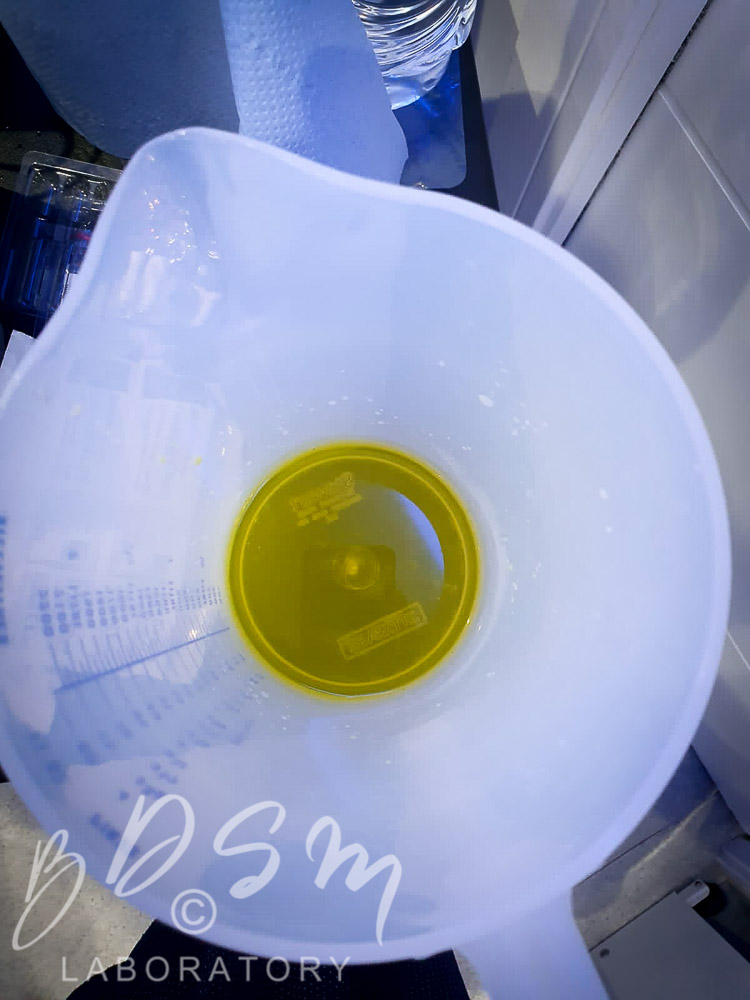 Kinky Nurse Katy 6 plastic jug containing piss for watersports