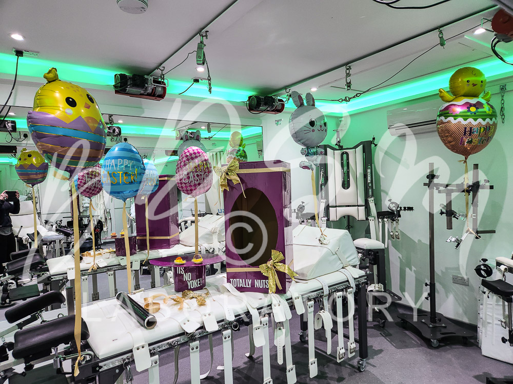 Easter Bunny Bondage at the BDSM Laboratory