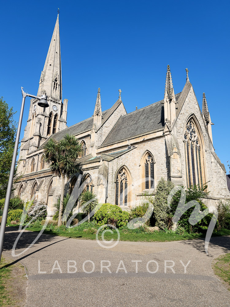 Church in the sunshine